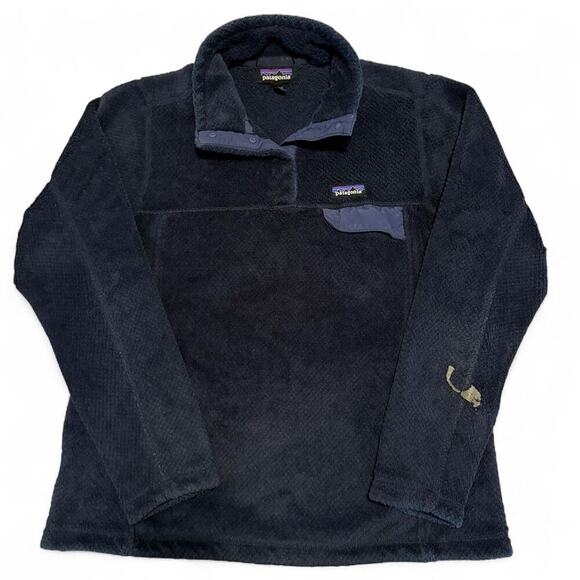 Patagonia Tops - Navy Patagonia Women’s Re-Tool Snap -T Pullover Sweater fleece
